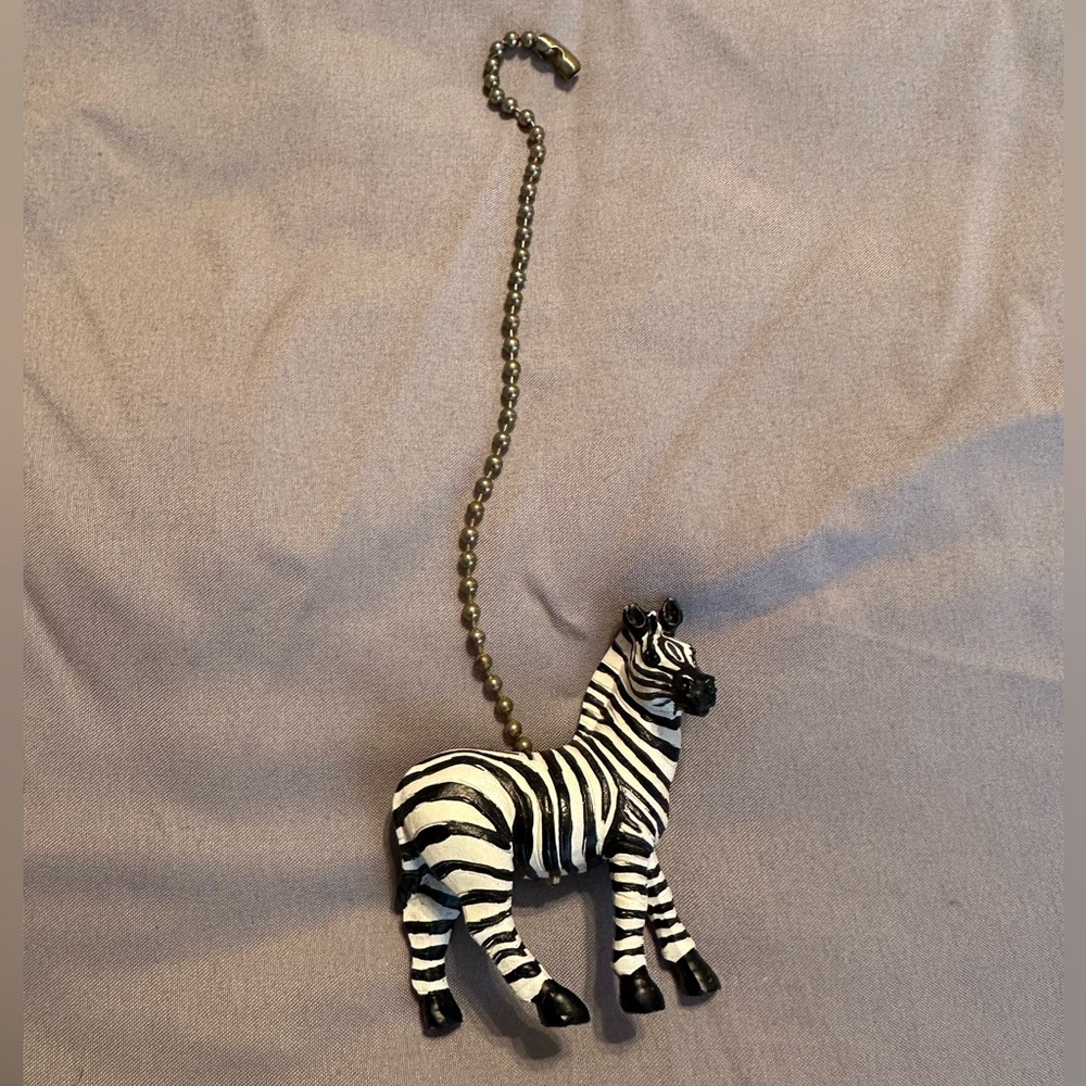 Zebra Celiling fan decoration